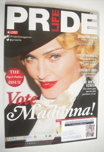 <!--2015-04-->Pride Life magazine - Madonna cover (Spring 2015 - Issue 18)