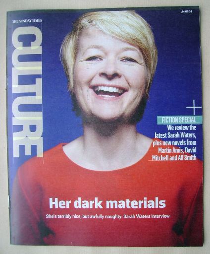 Culture magazine - Sarah Waters cover (24 August 2014)