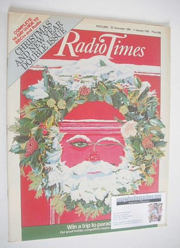<!--1984-12-22-->Radio Times magazine - Christmas cover (22 December 1984 -
