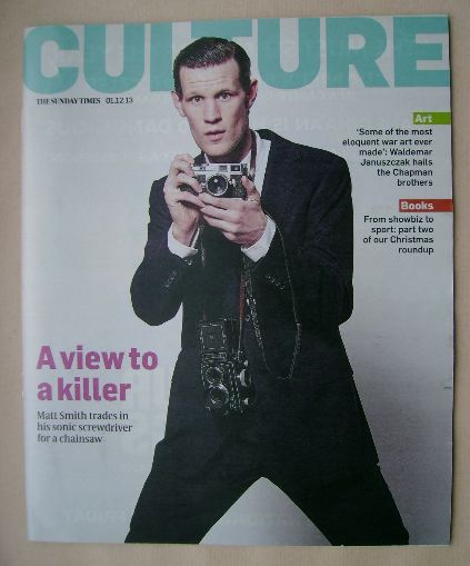 Culture magazine - Matt Smith cover (1 December 2013)