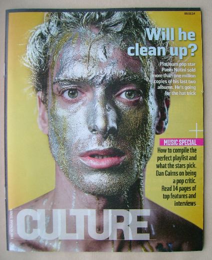 <!--2014-02-09-->Culture magazine - Paolo Nutini cover (9 February 2014)