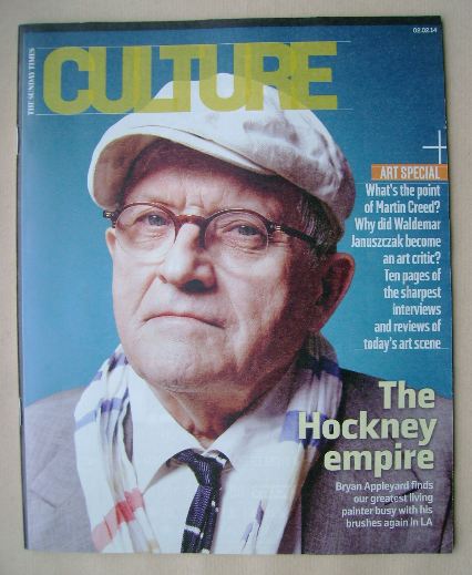 <!--2014-02-02-->Culture magazine - David Hockney cover (2 February 2014)