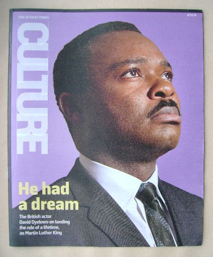 Culture magazine - David Oyelowo cover (18 January 2015)