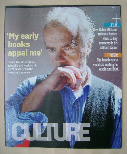 <!--2014-08-17-->Culture magazine - Martin Amis cover (17 August 2014)