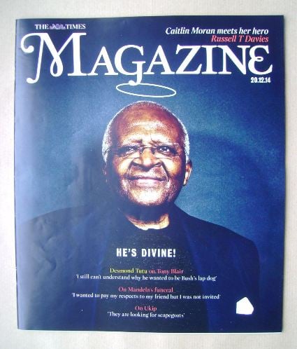 The Times magazine - Desmond Tutu cover (20 December 2014)