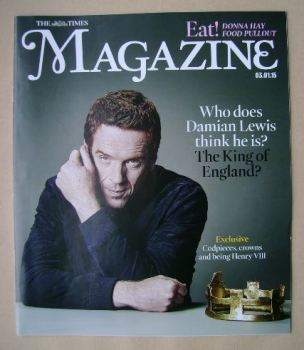 The Times magazine - Damian Lewis cover (3 January 2015)