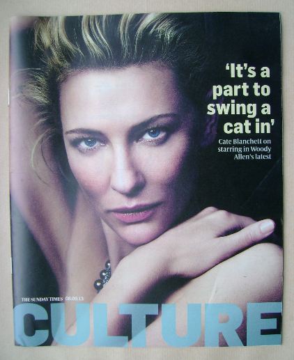 <!--2013-09-08-->Culture magazine - Cate Blanchett cover (8 September 2013)