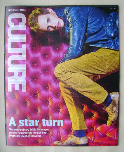 Culture magazine - Eddie Redmayne cover (16 November 2014)