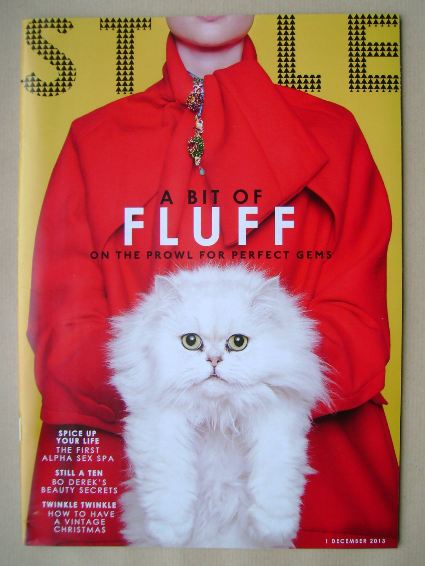 Style magazine - A Bit Of Fluff cover (1 December 2013)