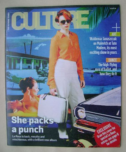 Culture magazine - La Roux cover (20 July 2014)