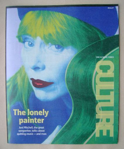 Culture magazine - Joni Mitchell cover (23 November 2014)