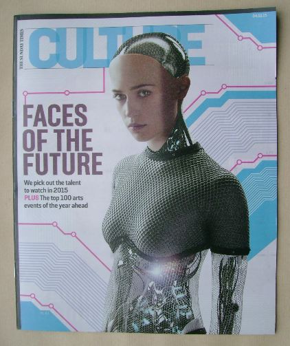 Culture magazine - Faces Of The Future cover (4 January 2015)