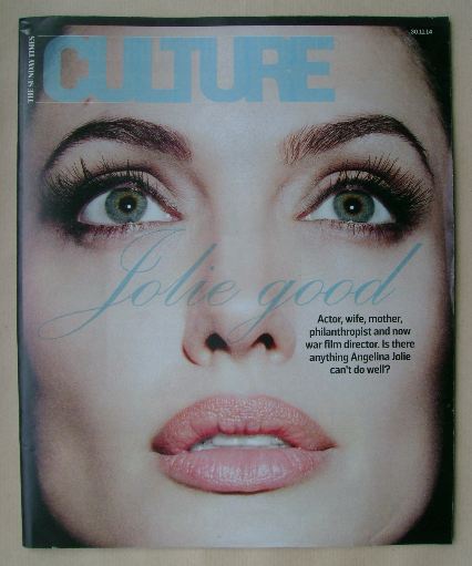 Culture magazine - Angelina Jolie cover (30 November 2014)