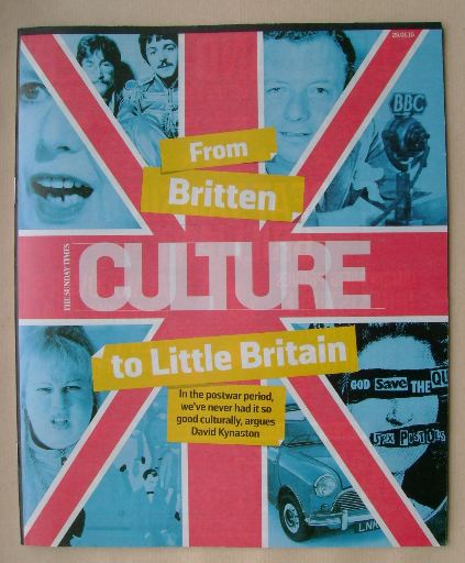 Culture magazine - From Britten to Little Britain cover (25 January 2015)