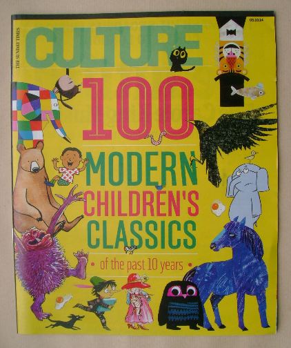 Culture magazine - 100 Modern Children's Classics cover (5 October 2014)