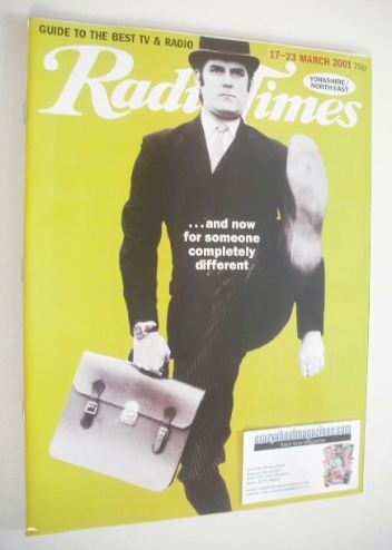 Radio Times magazine - John Cleese cover (17-23 March 2001)