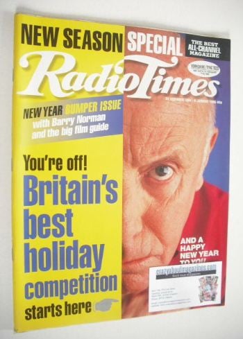 Radio Times magazine - Richard Wilson cover (31 December 1994 - 6 January 1995)