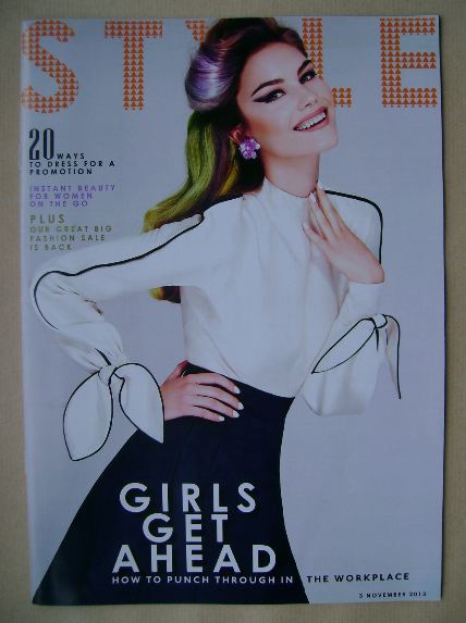 Style magazine - Girls Get Ahead cover (3 November 2013)