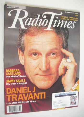 Radio Times magazine - Daniel J Travanti cover (9-15 February 1991)
