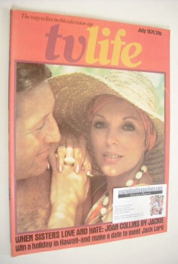 TV Life magazine - Joan Collins cover (July 1974)