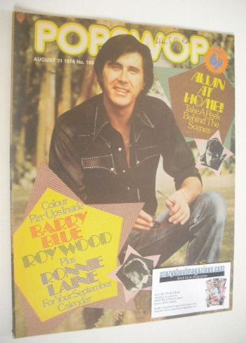 Popswop magazine - 31 August 1974 - Bryan Ferry cover