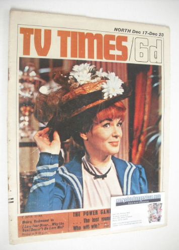 <!--1966-12-17-->TV Times magazine - Moira Redmond cover (17-23 December 19