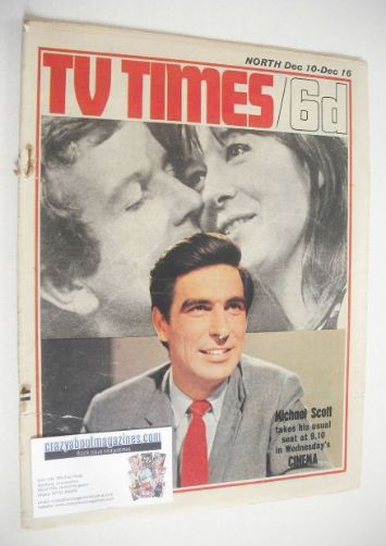 <!--1966-12-10-->TV Times magazine - Michael Scott cover (10-16 December 19