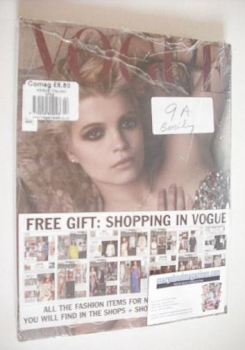 Vogue Italia magazine - February 2009 - Pixie Geldof cover