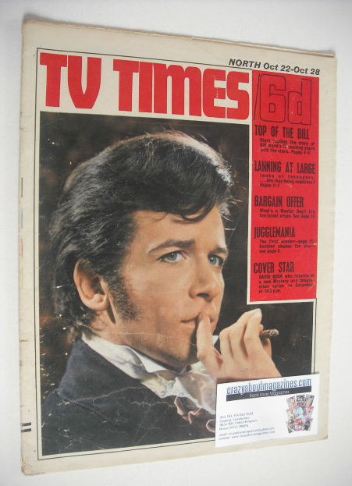 <!--1966-10-22-->TV Times magazine - David Buck cover (22-28 October 1966)