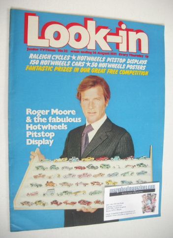 <!--1971-08-14-->Look In magazine - Roger Moore cover (14 August 1971)