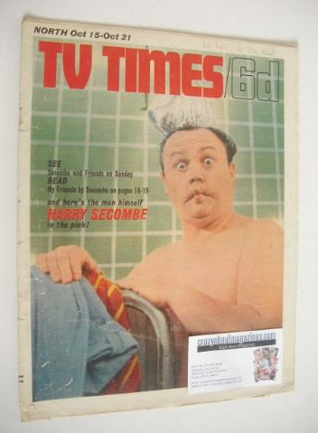 <!--1966-10-15-->TV Times magazine - Harry Secombe cover (15-21 October 196