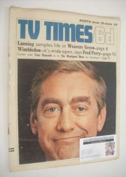 TV Times magazine - Tony Hancock cover (18-24 June 1966)