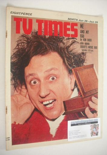 TV Times magazine - Ken Dodd cover (20-26 January 1968)