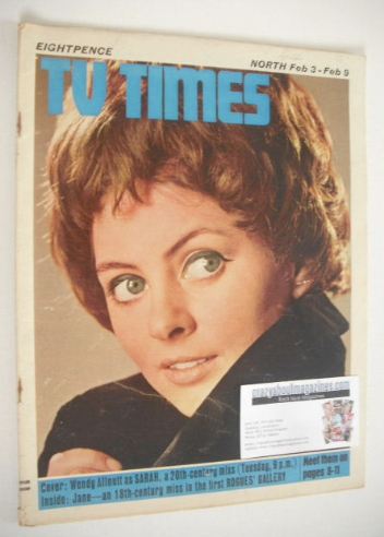 <!--1968-02-03-->TV Times magazine - Wendy Allnutt cover (3-9 February 1968