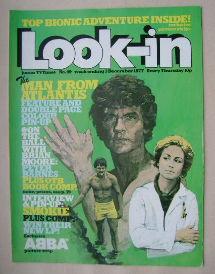 <!--1977-12-03-->Look In magazine - The Man From Atlantis cover (3 December
