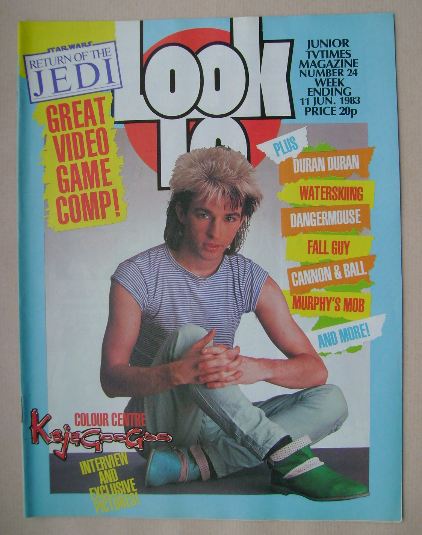 Look In magazine - Limahl cover (11 June 1983)