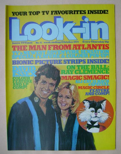Look In magazine - The Man From Atlantis cover (8 October 1977)