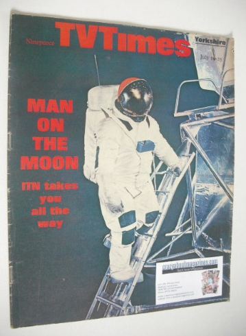TV Times magazine - Man On The Moon cover (19-25 July 1969)