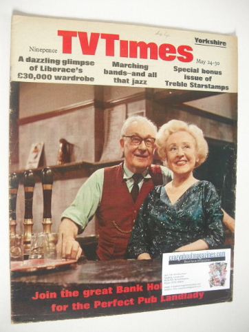 TV Times magazine - Arthur Leslie and Doris Speed cover (24-30 May 1969)