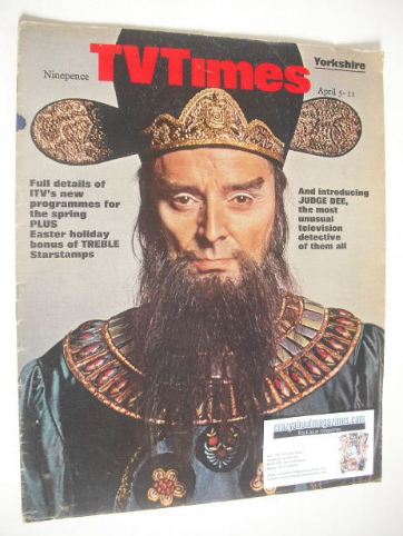 TV Times magazine - Judge Dee cover (5-11 April 1969)