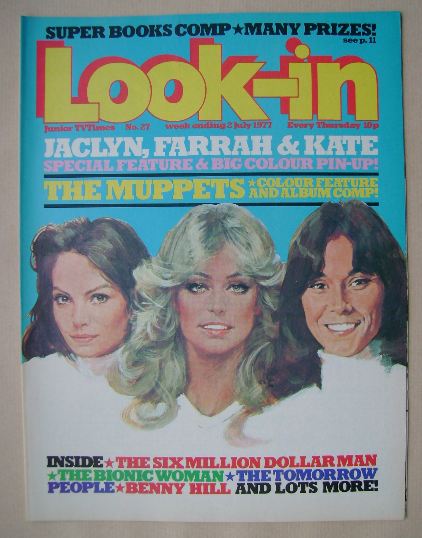 <!--1977-07-02-->Look In magazine - Charlie's Angels cover (2 July 1977)