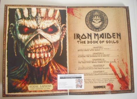 Metal Hammer magazine - Iron Maiden cover (September 2015)