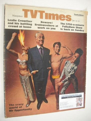 TV Times magazine - Hughie Green cover (25-31 January 1969)