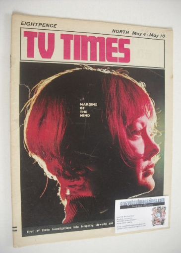 <!--1968-05-04-->TV Times magazine - Margins Of The Mind cover (4-10 May 19