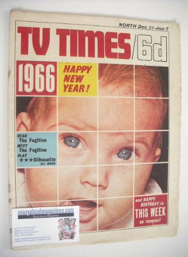 <!--1965-12-31-->TV Times magazine - Happy New Year cover (31 December 1965