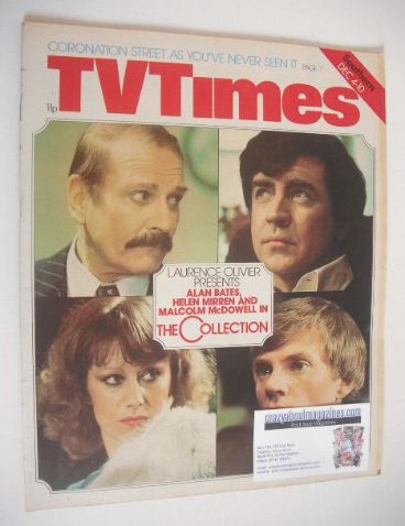 TV Times magazine - The Collection cover (4-10 December 1976)