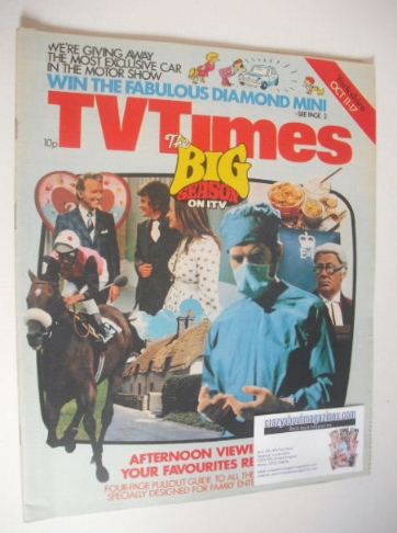 TV Times magazine - The Big Season on ITV cover (11-17 October 1975)