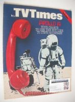 <!--1971-01-30-->TV Times magazine - Moonbase cover (30 January - 5 February 1971)