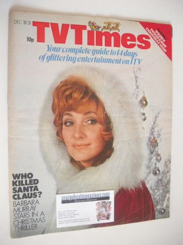 TV Times magazine - Christmas Issue (18-31 December 1971)