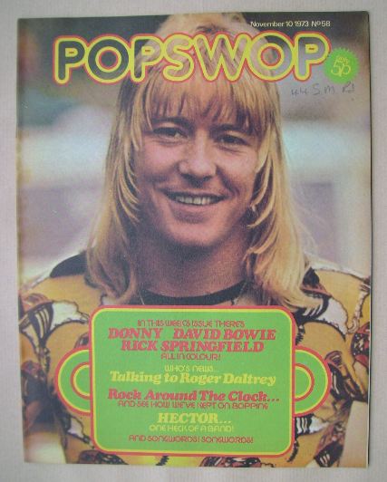 Popswop magazine - 10 November 1973